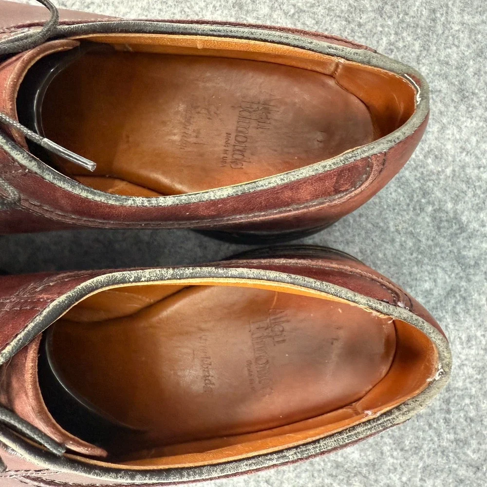 Allen Edmonds Stockbridge Split Toe Mens Oxford Derby‎ Dress Shoe 10D Loafer